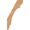 Ekena Millwork 3 1/2"W x 14"D x 26"H Olympic Smooth Knee Brace, Western Red Cedar BRC04X14X26OLY00SWR - alternate 4